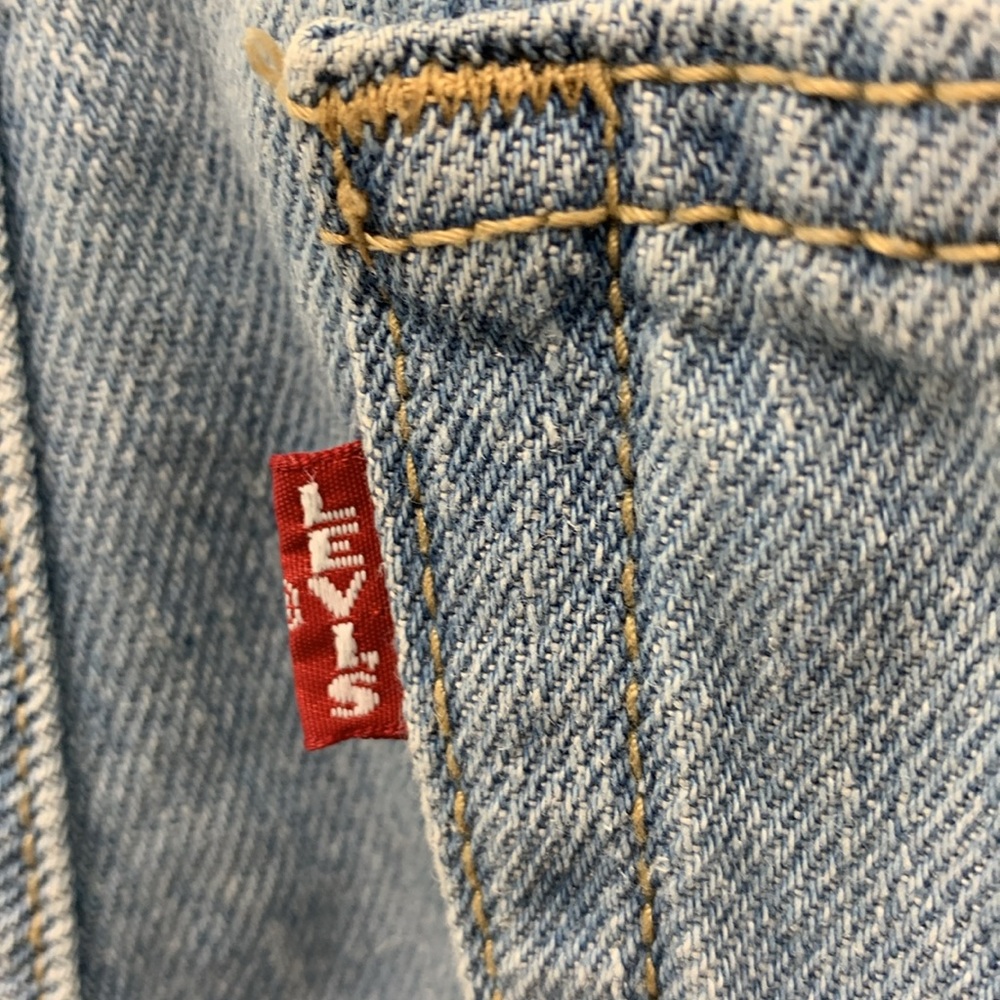 Levi's Light Blue High-Rise Wide Leg Jeans - Picture 6 of 15